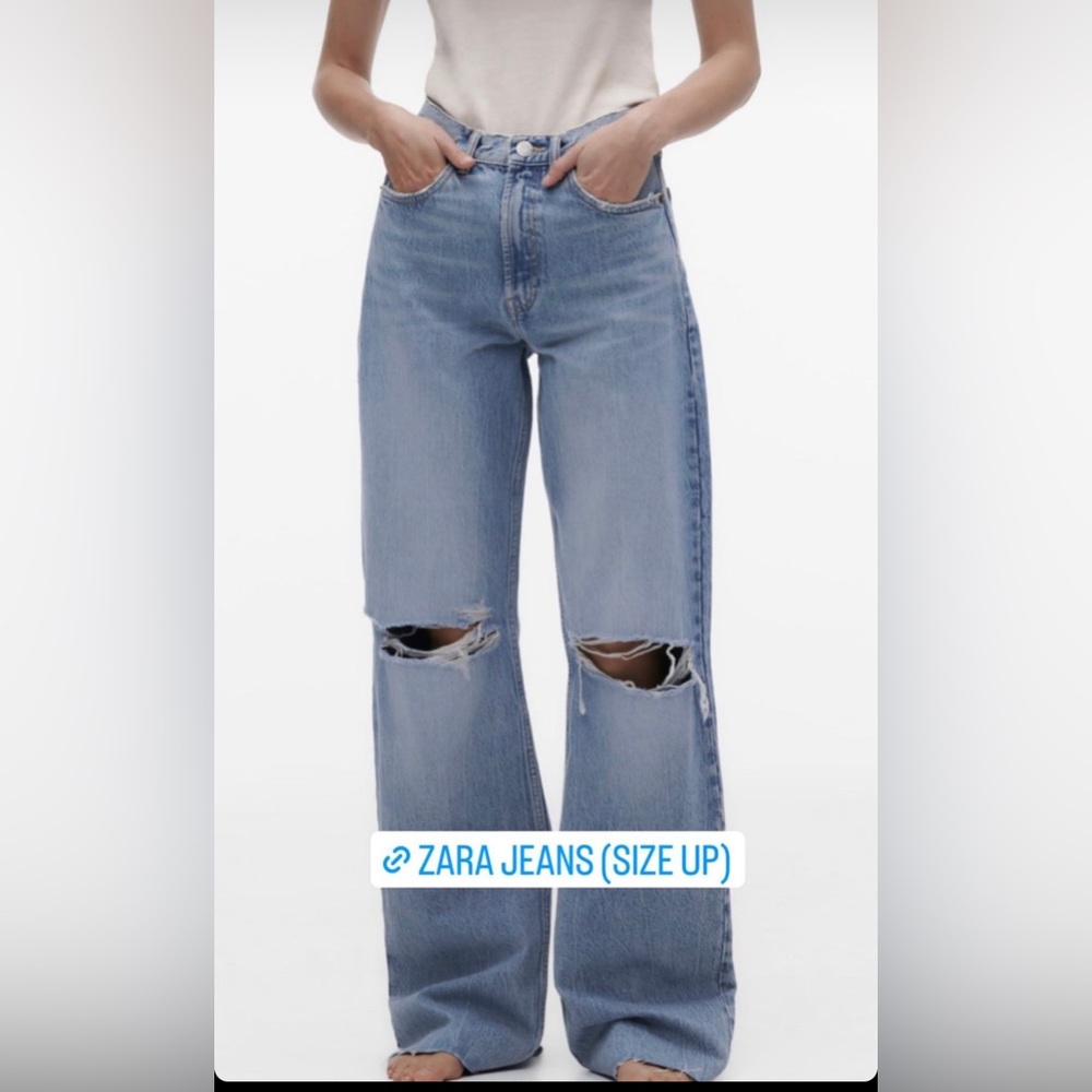 Zara jeans size 0 BRAND NEW